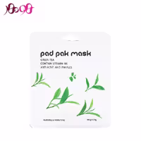 ماسک ورقه ای ضد جوش چای سبز پد پاک pad pak