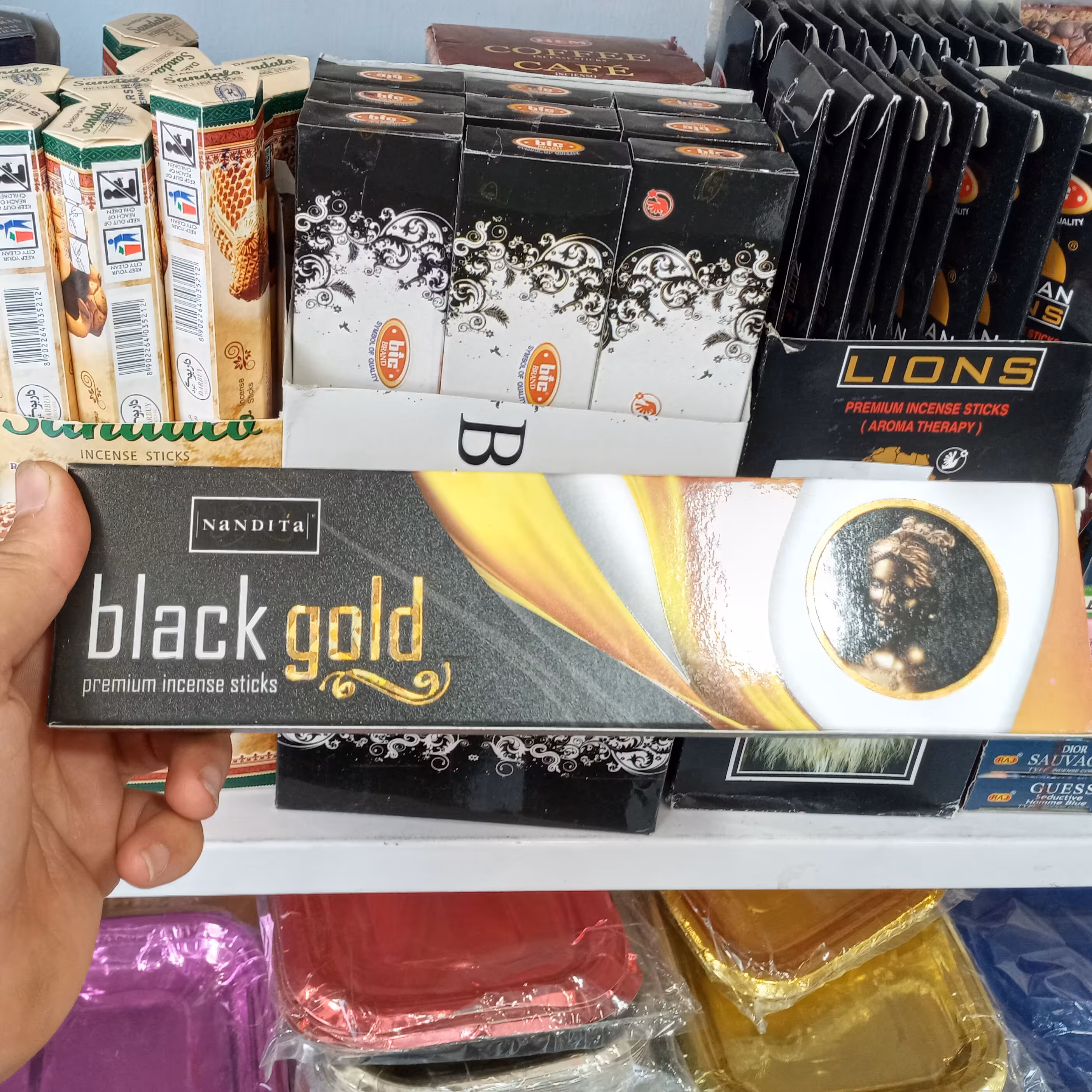 عود دستساز بلک گلد اصلی بسته بزرگ