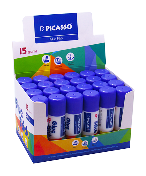چسب ماتیکی پیکاسو 15 گرم (24عددی)