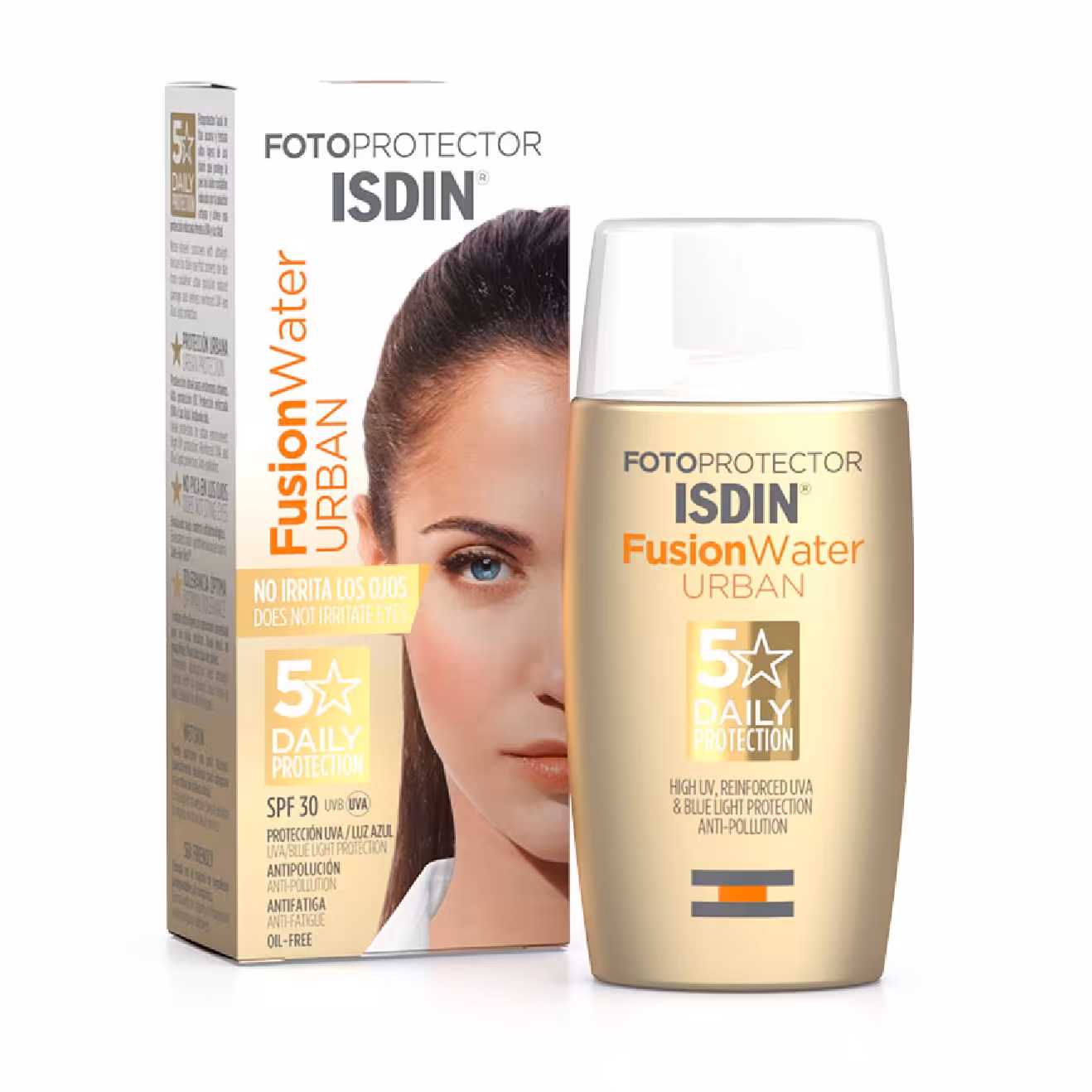 ضدآفتاب بی رنگ ایزدین مدل اوربان فاقد چربی