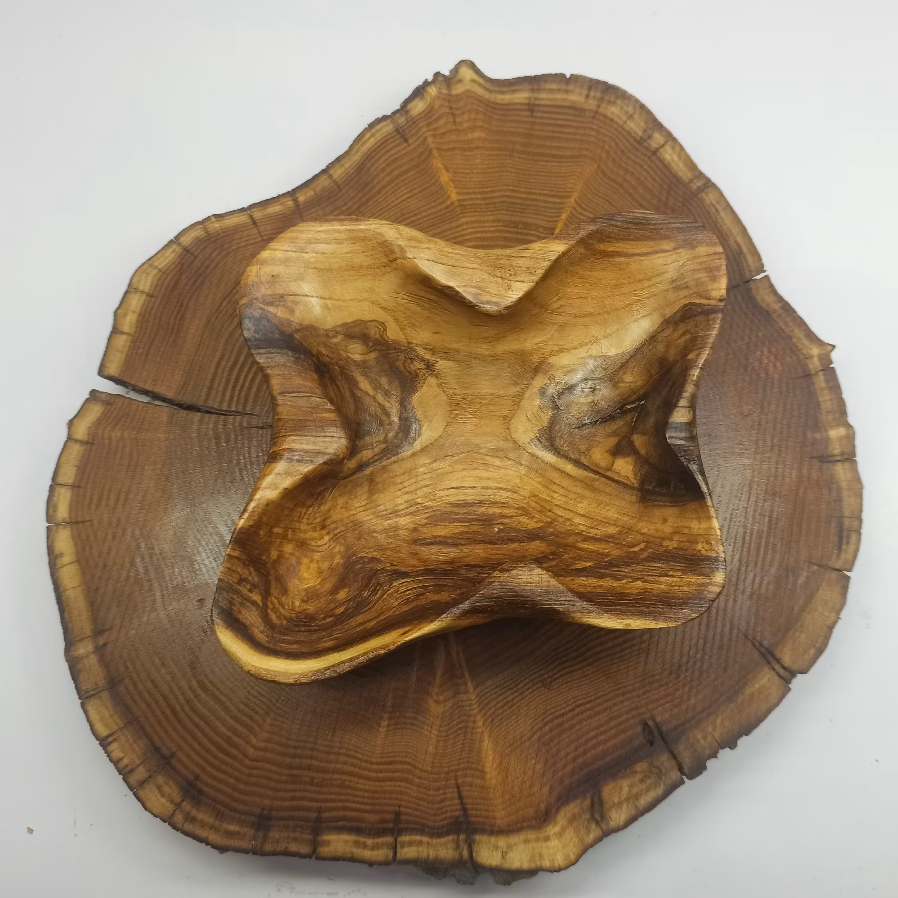 شکلات خوری چوبی ، ابعاد16 در 16 در 6، چوب اقاقیا