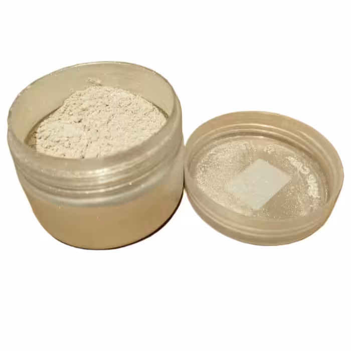 پودر اکلیل صدفی طلایی هفت رنگ کارن 50 گرمی متالیک 