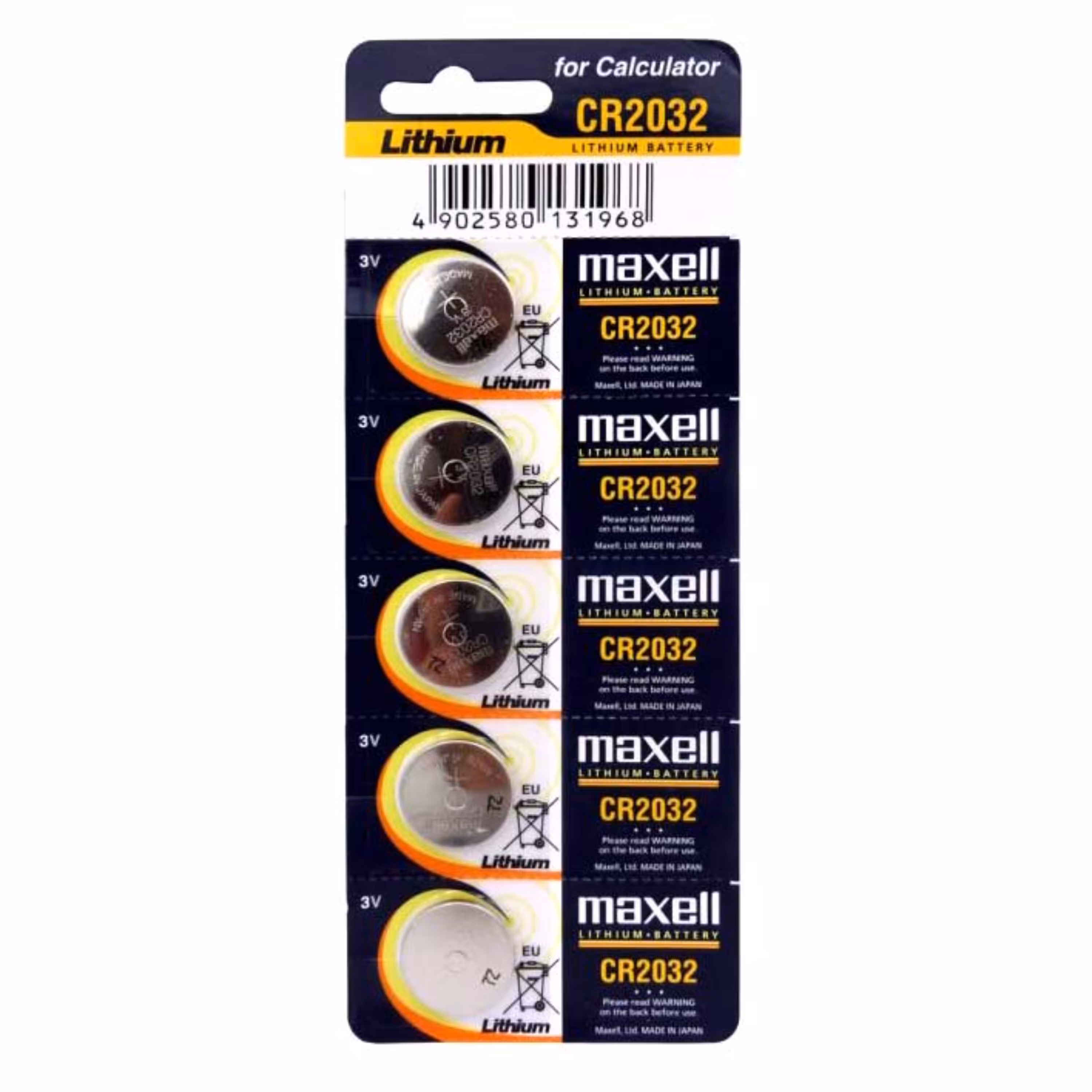 باتری سکه ای maxell مدل CR2032 یک عدد