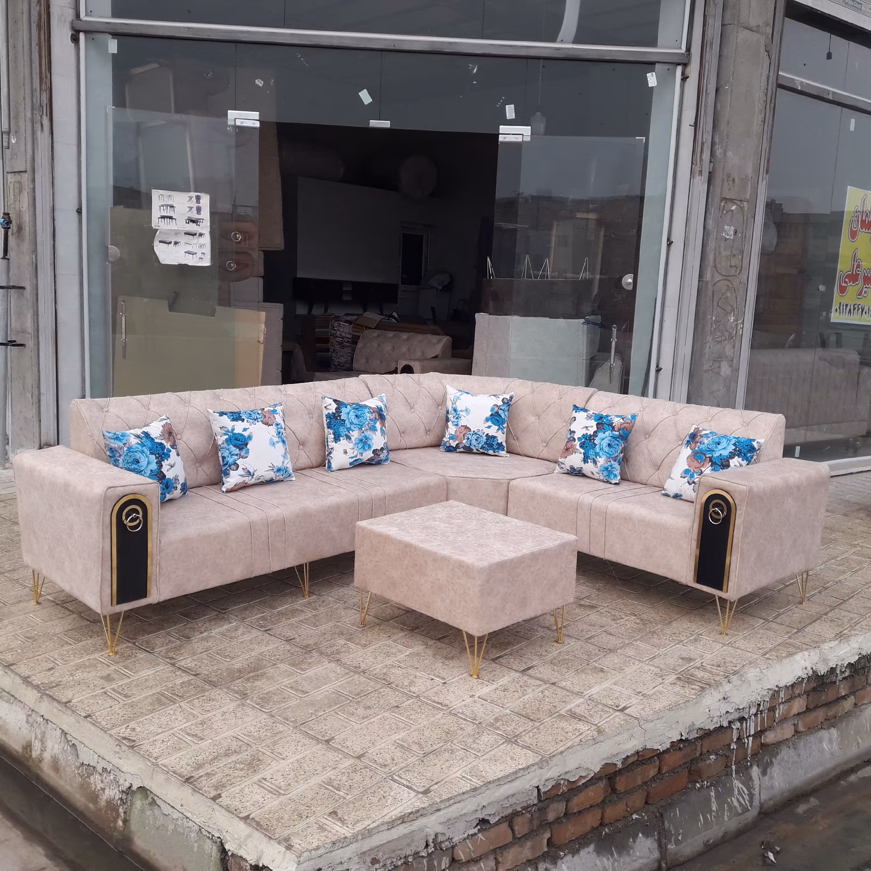 مبل راحتی چستر ال کمجا