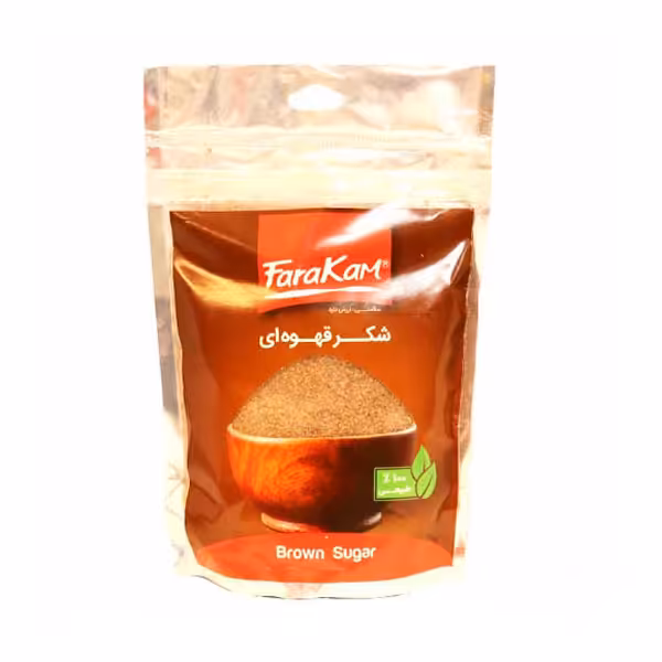 شکر قهوه‌ای بدون قند کامور KAMVAR