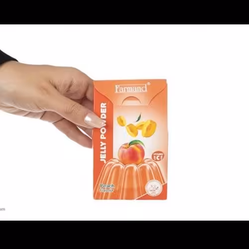 پودر ژله فرمند طعم هلو بسته 100 گرمی