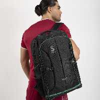 کوله پشتی مشکی سبز کد 102 سینا اسپرت