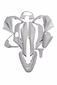 لوازم یدکی موتورسیکلت سفید HONDA PCX125 2011 2013 COMPLETE GREENAGE BODY مجموعه CS MotoExpress