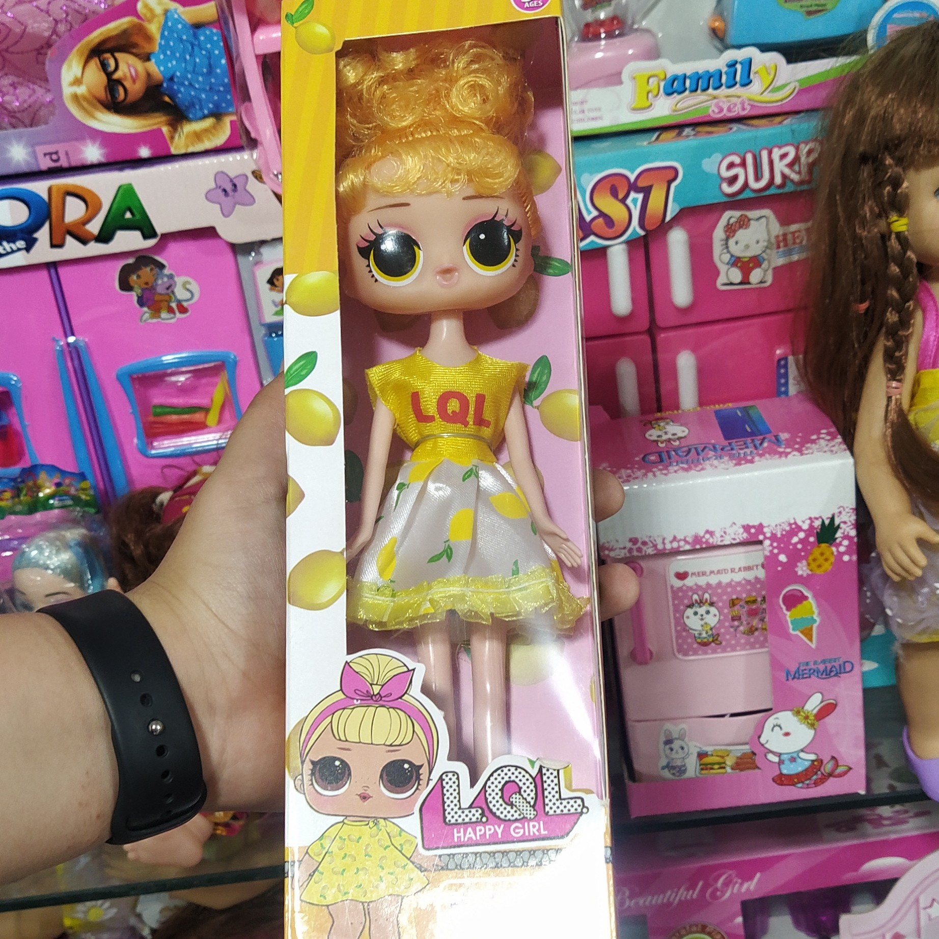 عروسک خارجی lqlمدل مشابه lol 