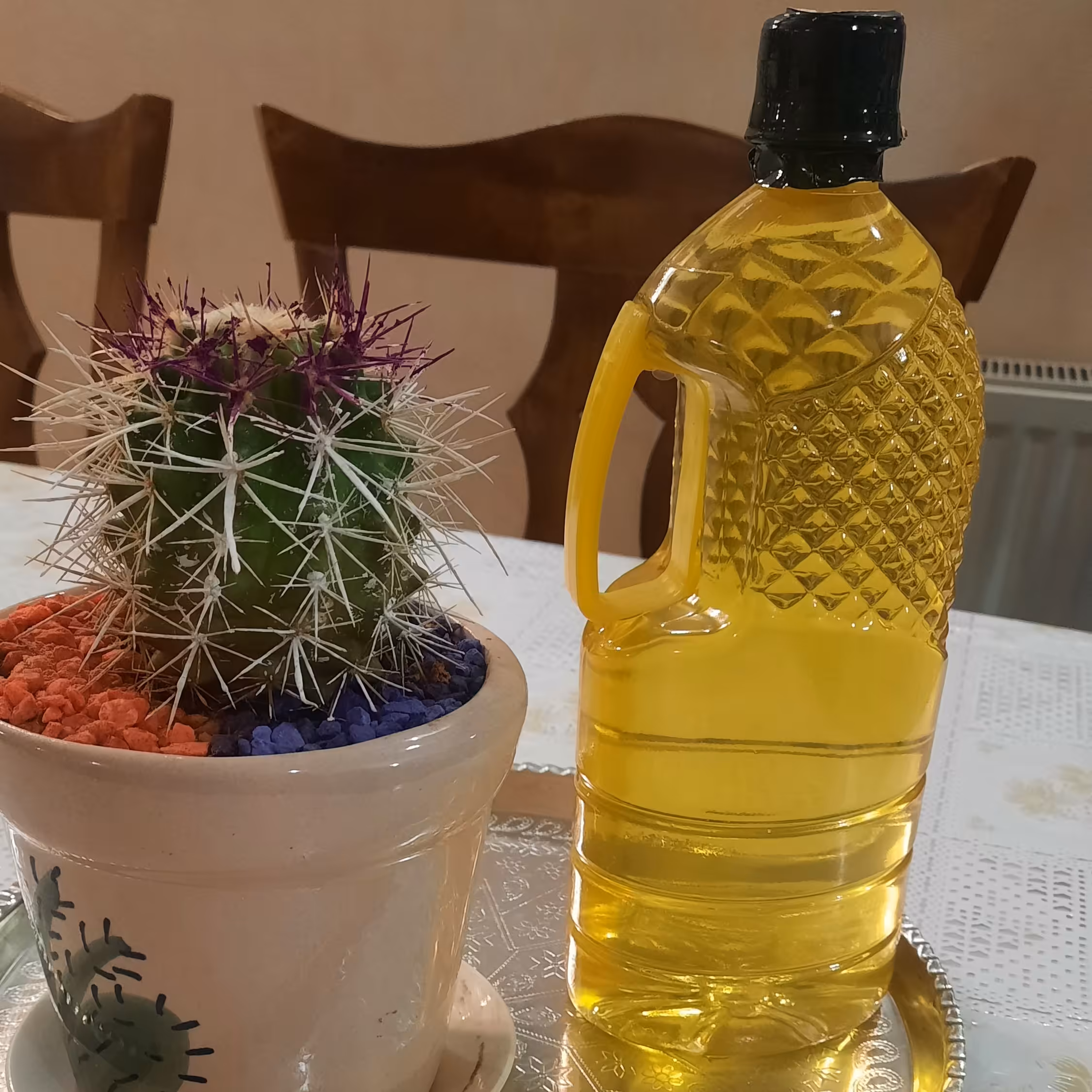 
روغن کنجد فرابکر پرس سرد ویژه 
دو بار تصفیه کاملا بهداشتی900 گرمی