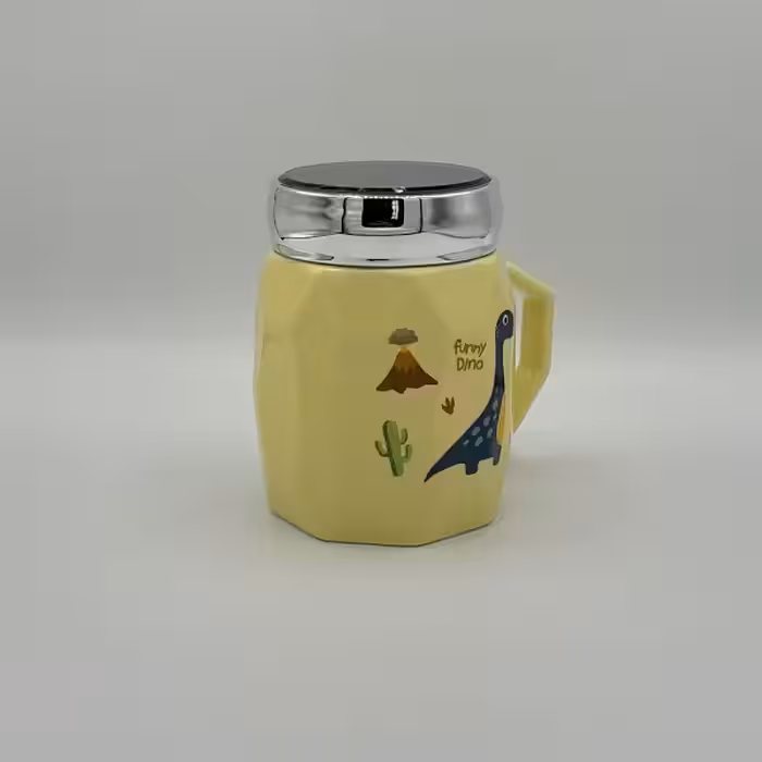 ماگ سرامیکی با طرح دایناسور خنده‌دار