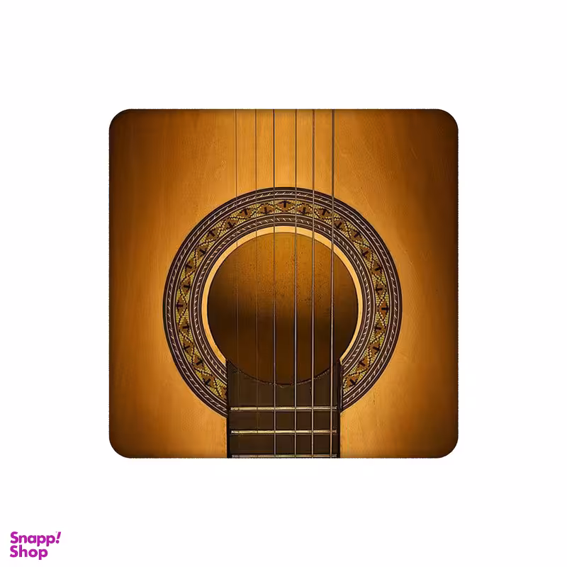 زیر لیوانی طرح گیتار و موسیقی کد 6413163