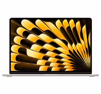 لپ تاپ اپل 15.3 اینچی مدل Apple MacBook Air 2023 Starlight MQKU3  پردازنده M2 رم 8GB حافظه 256GB SSD