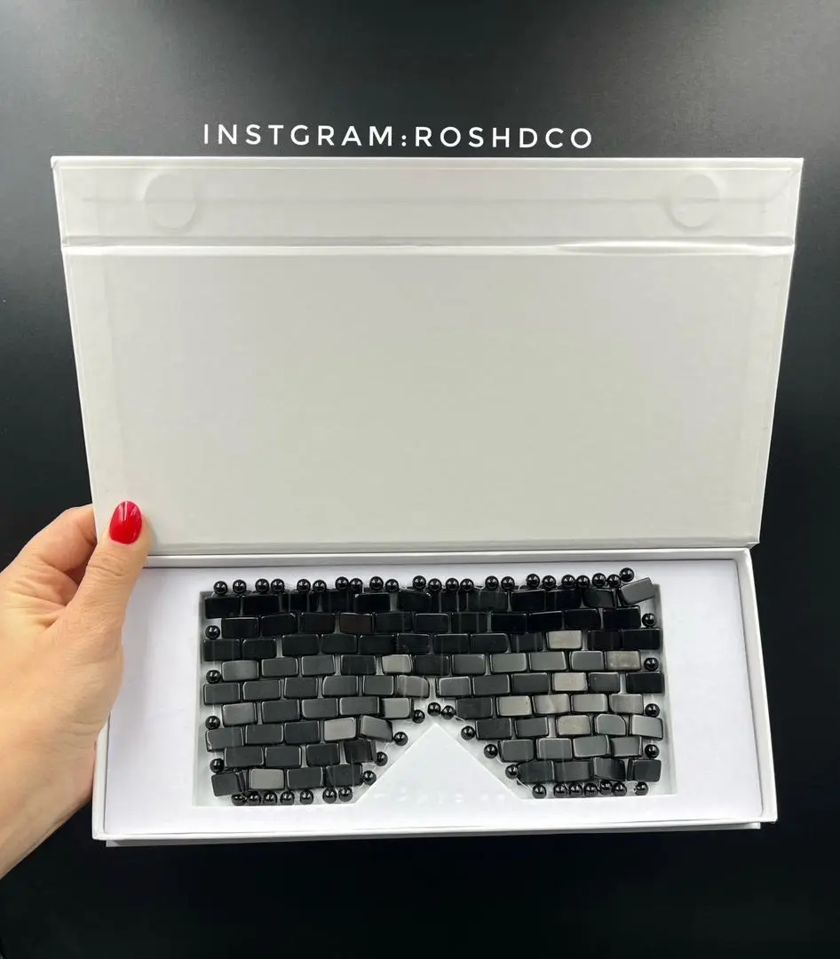 ماسک سنگ کهربا چشمی