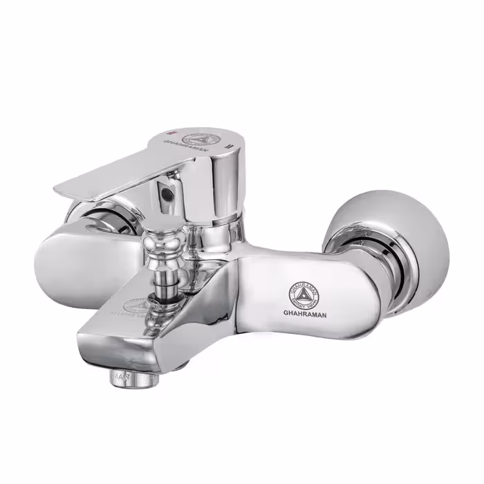 خرید و قیمت شیر حمام قهرمان مدل یاقوت | نوین هوم