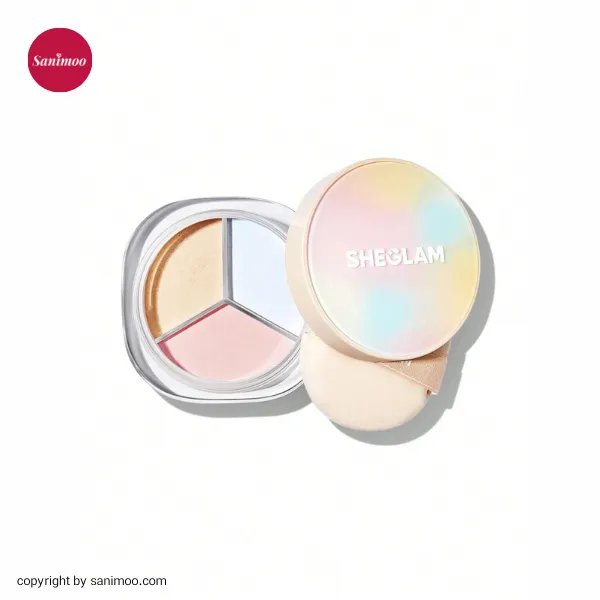 پودر فیکس سه رنگ شیگلم