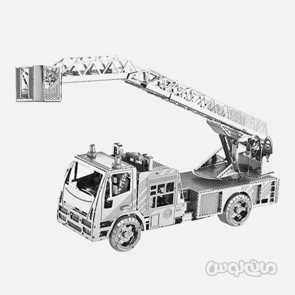 ماشین آتشنشانی سری 3D متال کیت متال ورلد ساختنی


