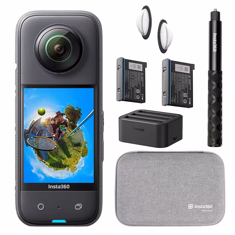 دوربین فیلم برداری ورزشی اینستا 360 مدل x3 به همراه لوازم جانبی - کالاوما