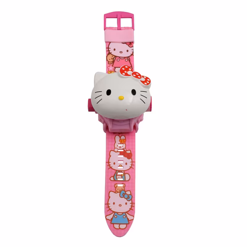 اسباب بازی دنیای سرگرمی های کمیاب مدل  دستبند پروژکتوری  طرح کیتی