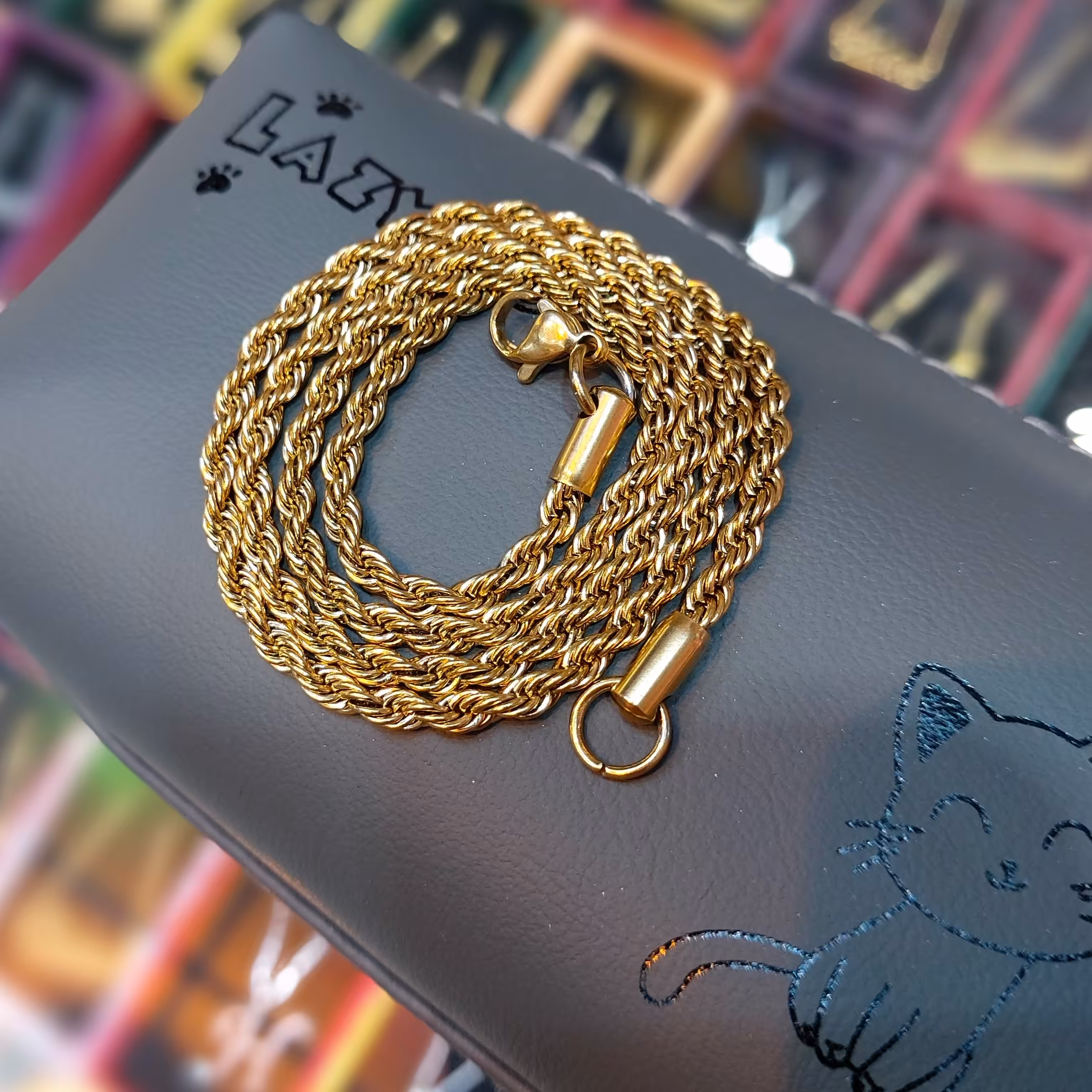 زنجیر استیل رنگ ثابت  درجه یک با ضمانت