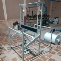 دستگاه کاربافی  یک دریک متر  رنگ شیری برند میراث  کهن اردکان این محصول با باربری و به صورت پسکرایه ارسال می شود 