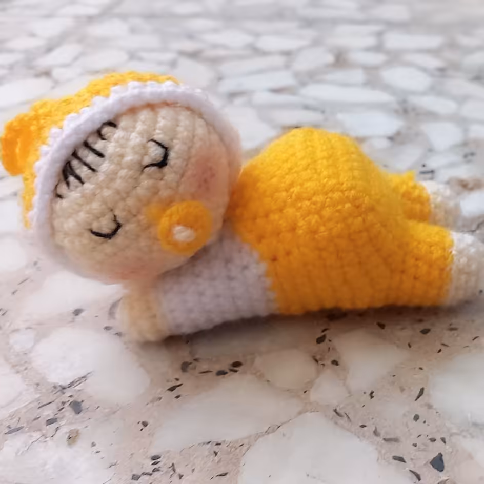 جاکلیدی نینی خوابیده نوزاد 