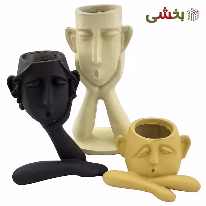 ست گلدان خانواده 3 عددی