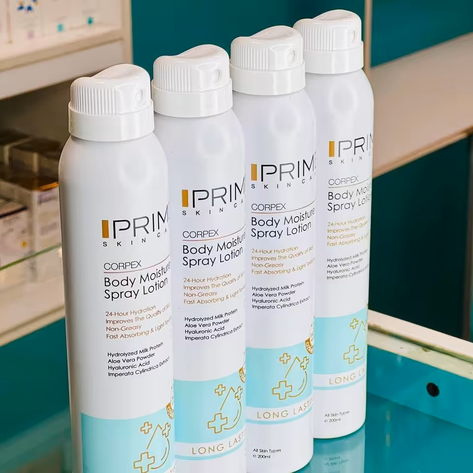 اسپری آب و هیالورونیک اسید پرایم