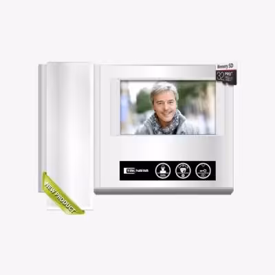 مانیتور آیفون تصویری D43M تکنما 4.3 اینچ حافظه دار