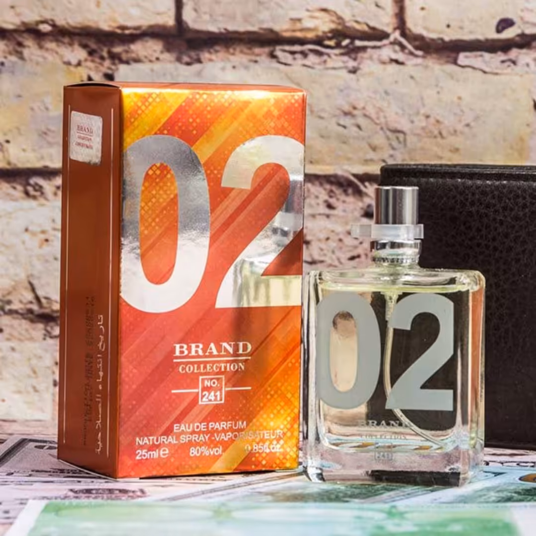 عطر ادکلن اسپرت اسنتریک مولکول 02 برند کالکشن کد 241 (Brand Collection Esscentric Moolecules 02) حجم 25 میل