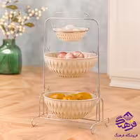 جاپیازی گرد 2 طبقه با جاسیری لیمون