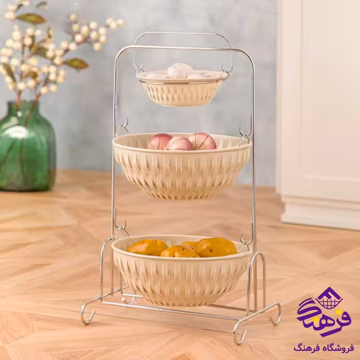 جاپیازی گرد 2 طبقه با جاسیری لیمون