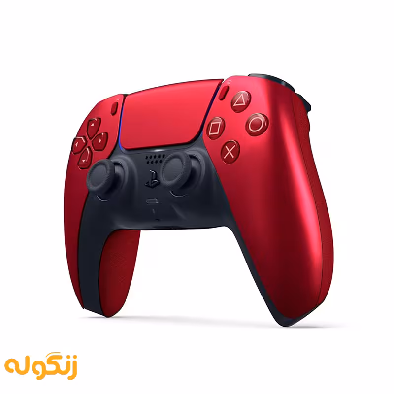 دسته بازی پلی استیشن 5 سونی مدل DualSense رنگ قرمز متالیک - زنگوله