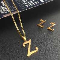 نیم ست حرف Z رنگ ثابت