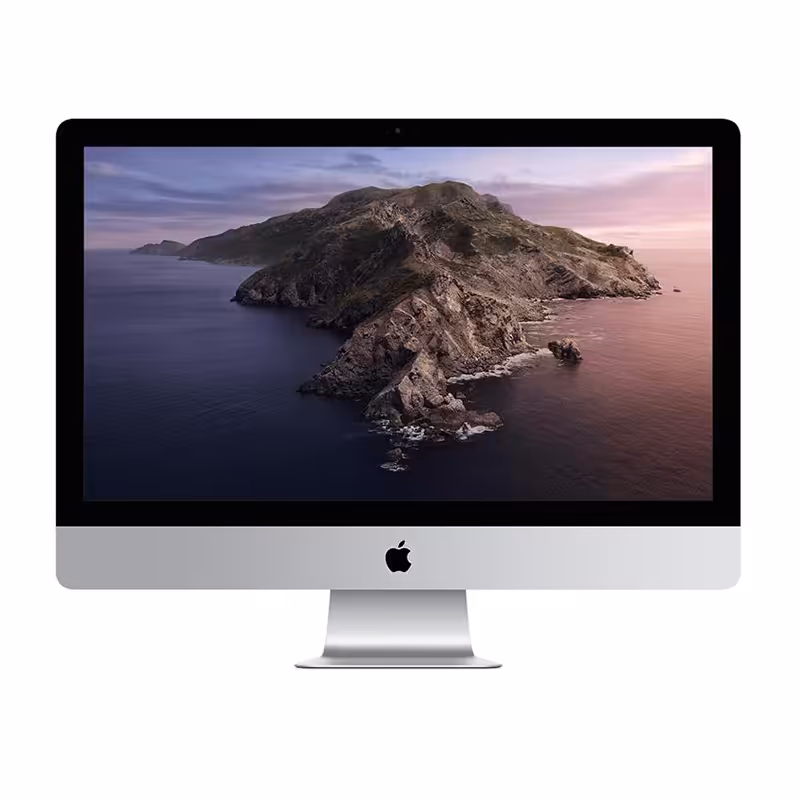 خرید و قیمت کامپیوتر آل این وان اپل 27 اینچی مدل iMac MXWT2 2020 i5 8GB 256GB SSD 4GB Radeon Pro 5300