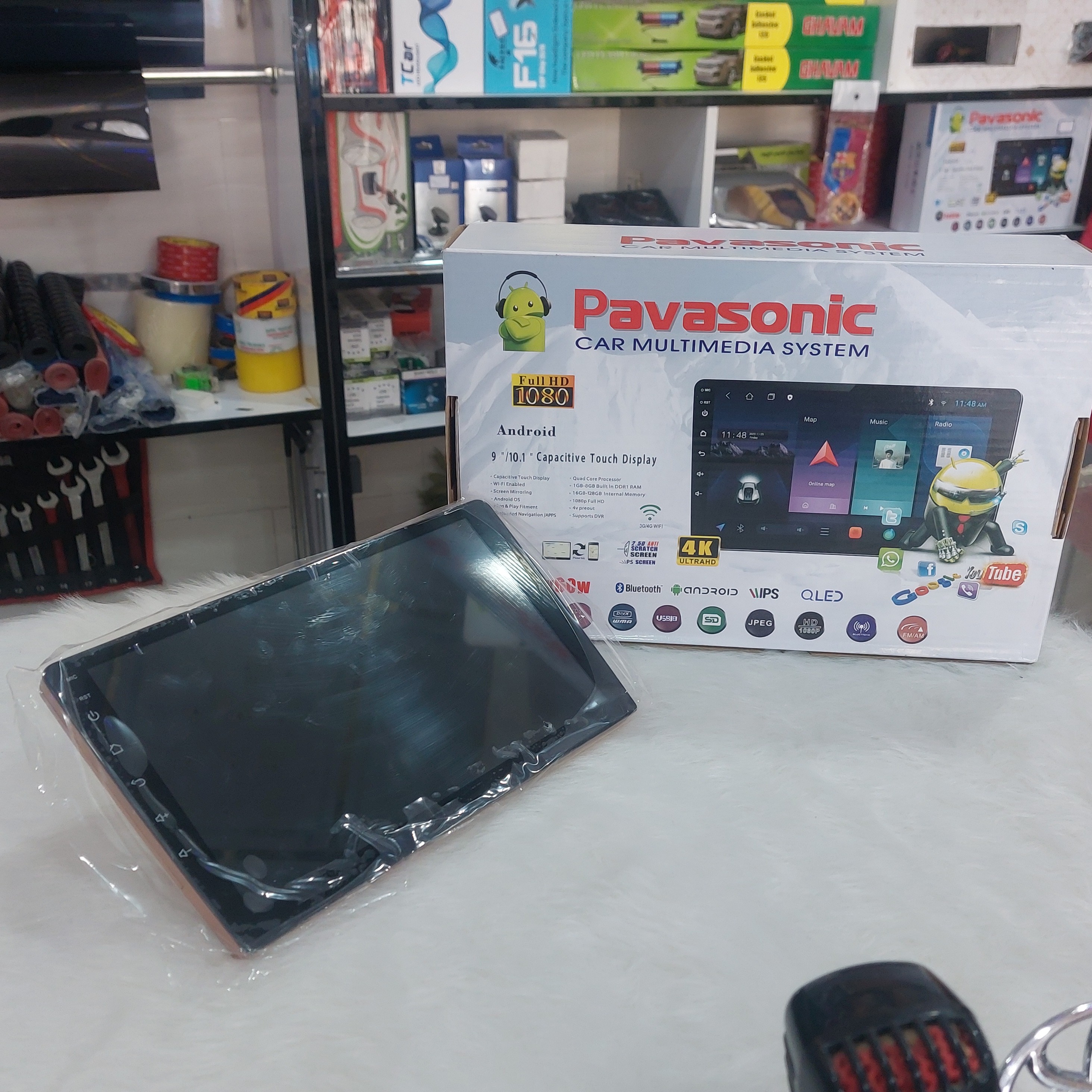 مانیتور اندروید فابریک 11اینچ رام 1 32گیگ  برد t3L  بدون قاب و دوربین