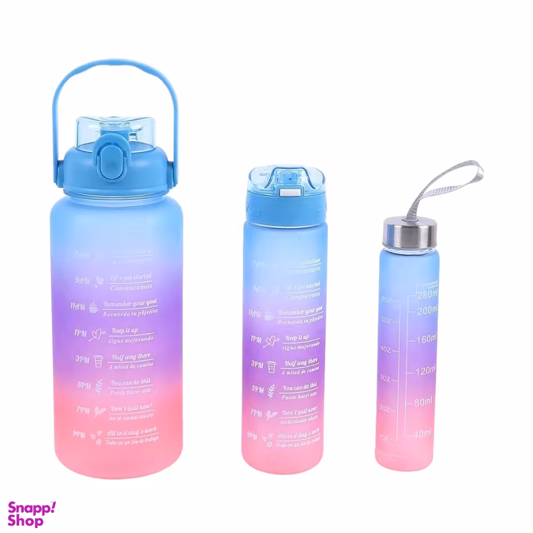 قمقمه مدل Rise and Shine مجموعه سه تایی