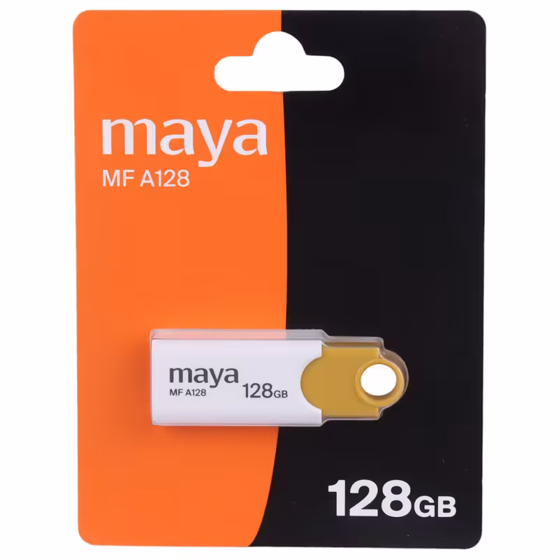 فلش مموری مایا USB3.0 مدل A128 ظرفیت 128 گیگابایتMaya a128 USB3 Flash Drive - 128GB