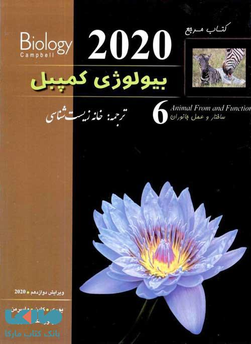 بیولوژی کمپبل 6 ساختار و عمل جانوران کاپ خانه زیست شناسی