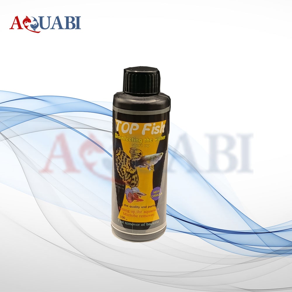 محلول ضدعفونی کننده بی رنگ آب آکواریوم تاپ فیش