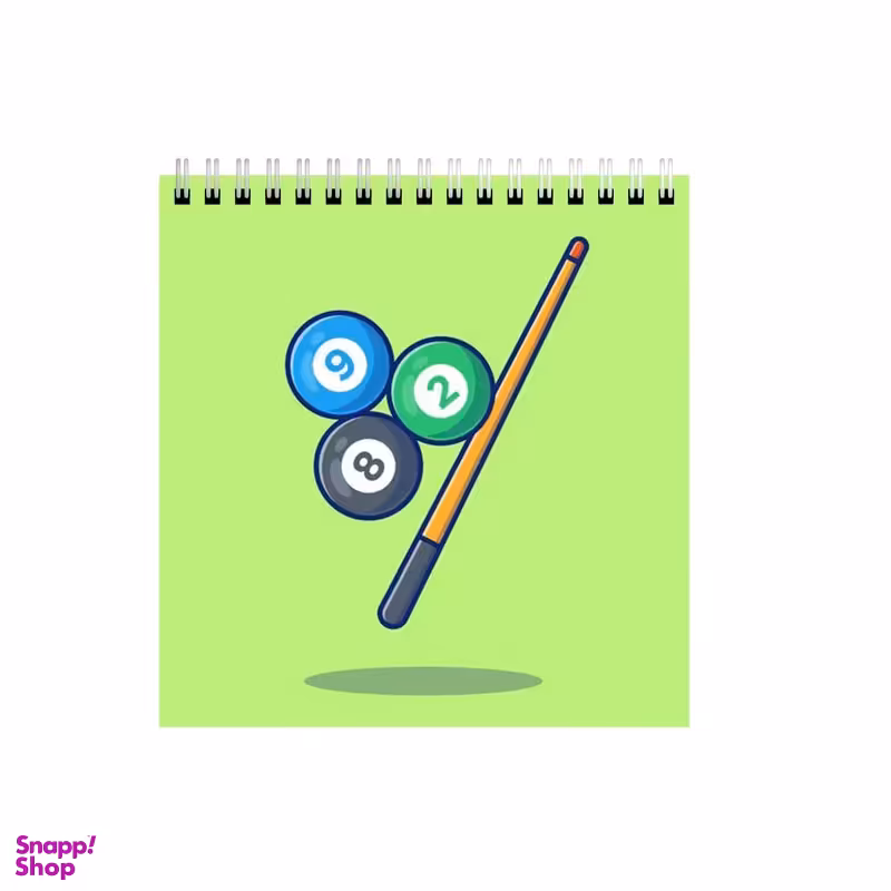 دفتر طراحی بامبیلیپ مدل بیلیارد کد 5271029