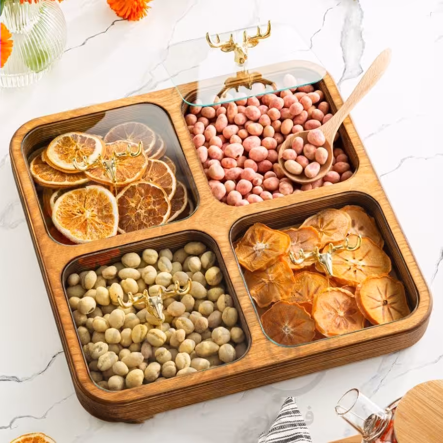 ظروف پذیرایی چوب روس  