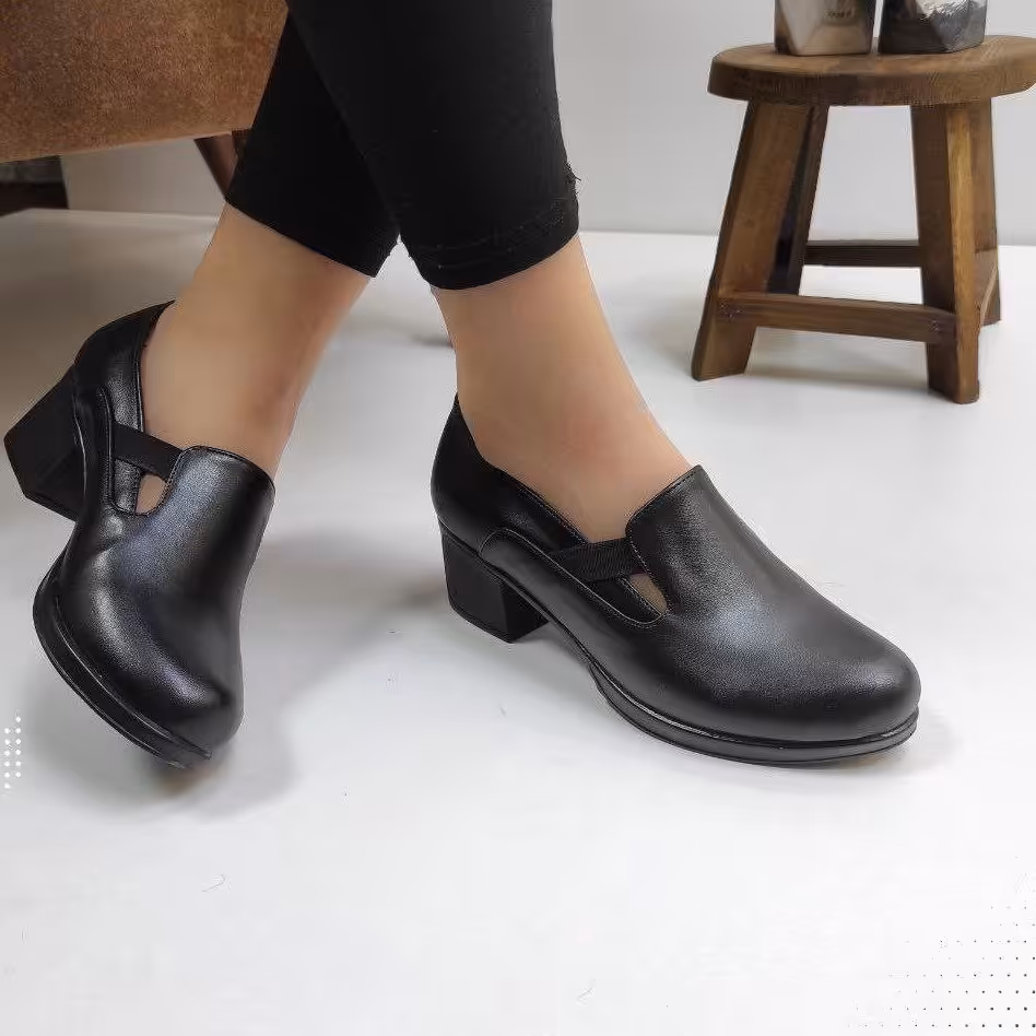 کفش طبی راحتی کد 6565(کفش چرم کتانی طبی دمپایی صندل  مجلسی اداری کارمندی