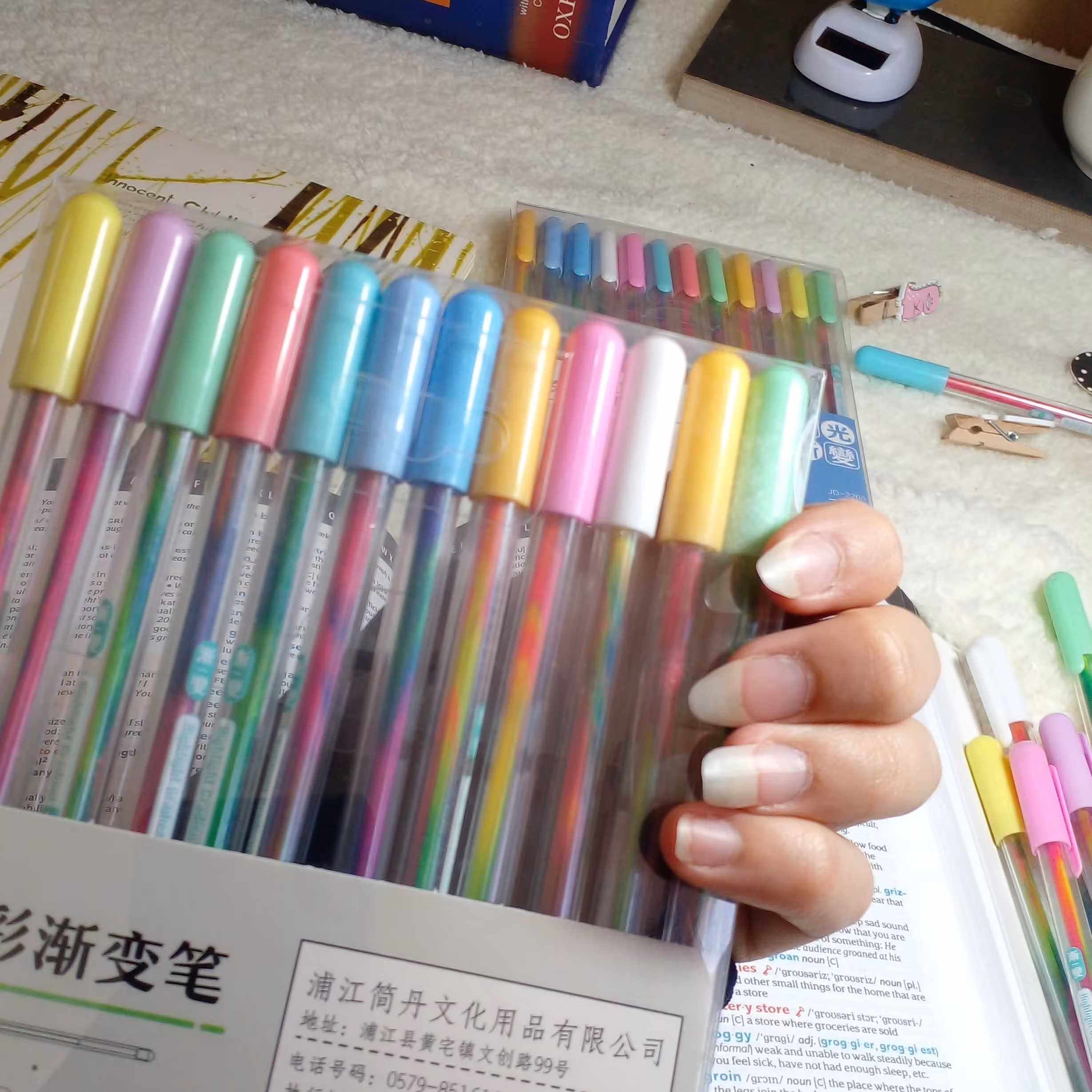 خودکار هایلایتری خودکار چند رنگ تکی  