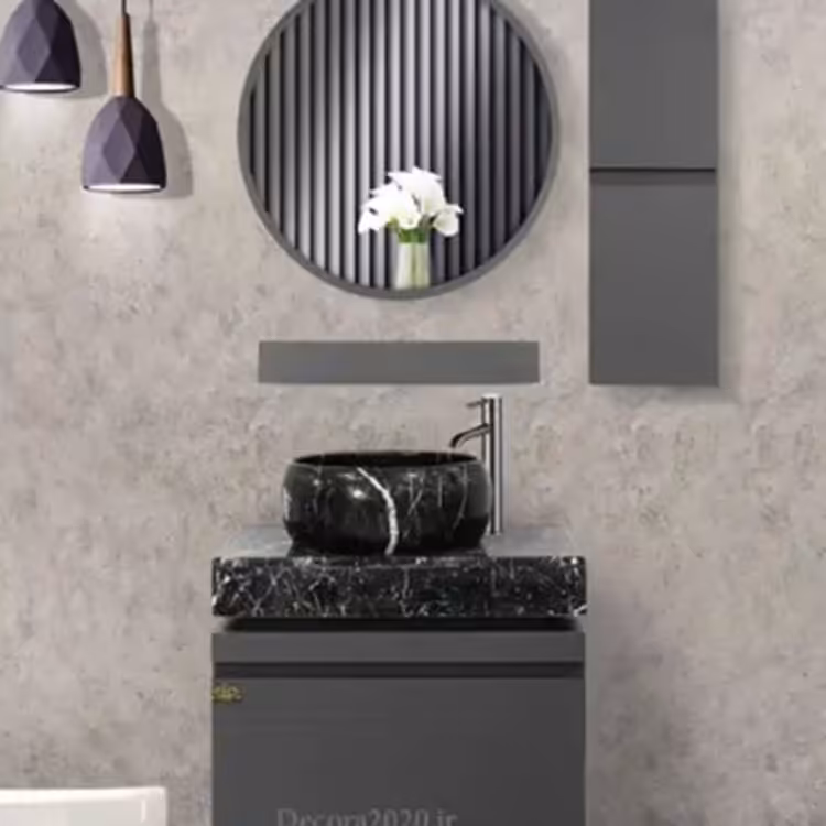 روشویی کابینتی طرح پترا طوسی مات
