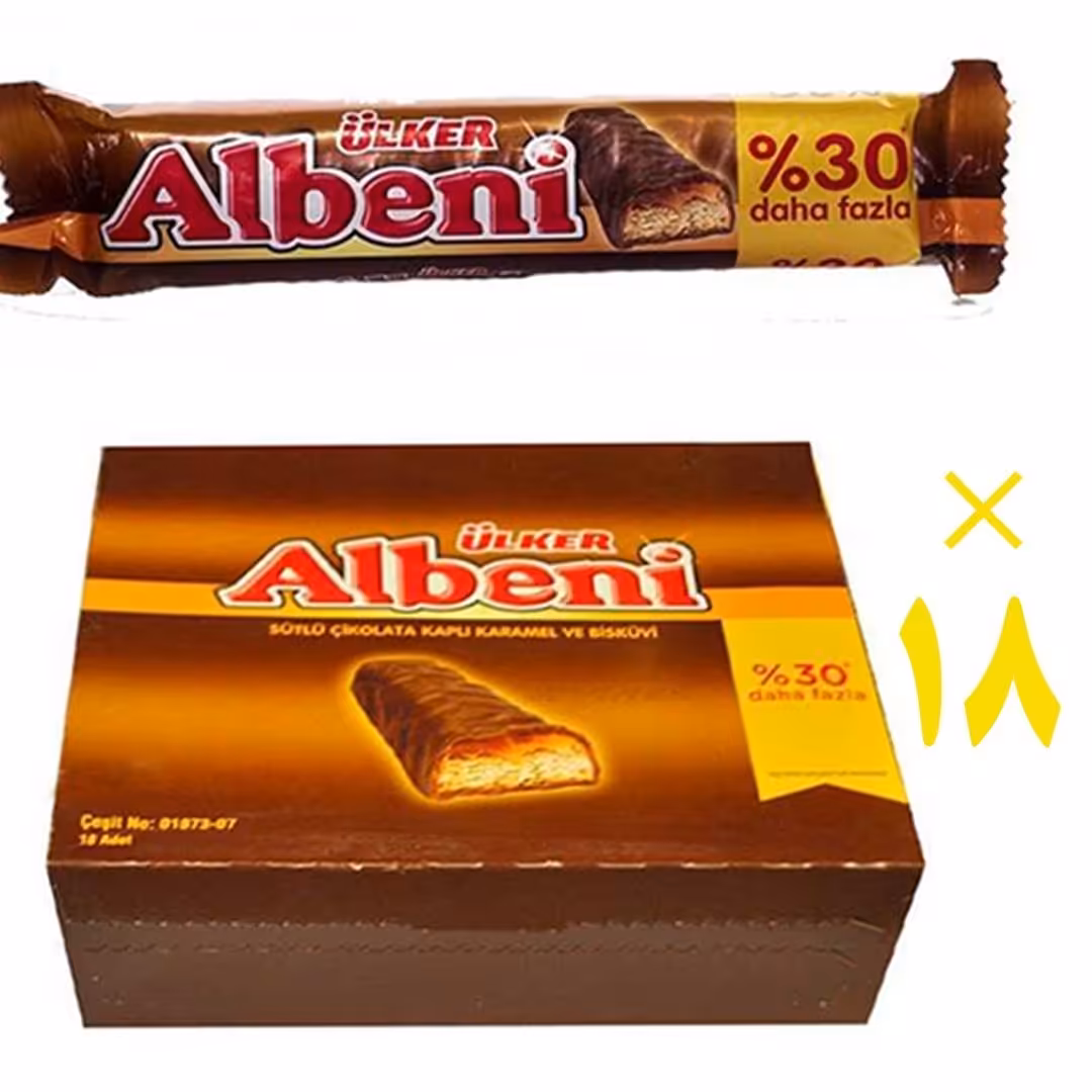 شکلات اکسترا 18عددی آلبنی اولکر Ulker