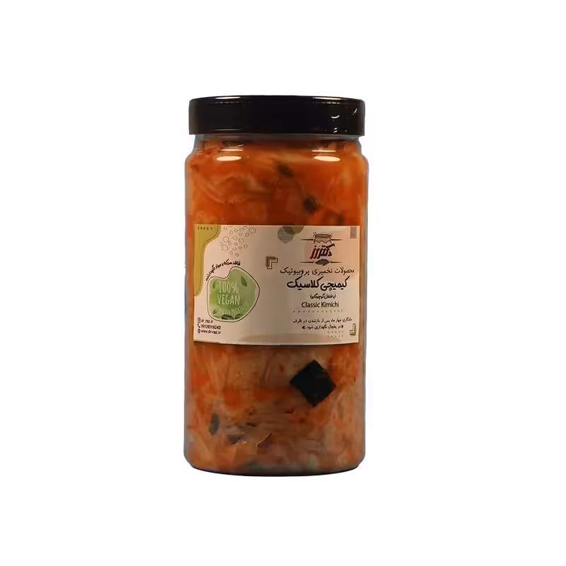 کیمچی کلاسیک 500 گرمی با فلفل اصل کره ای گوچوگارو بدون سرکه و افزودنی شیمیایی