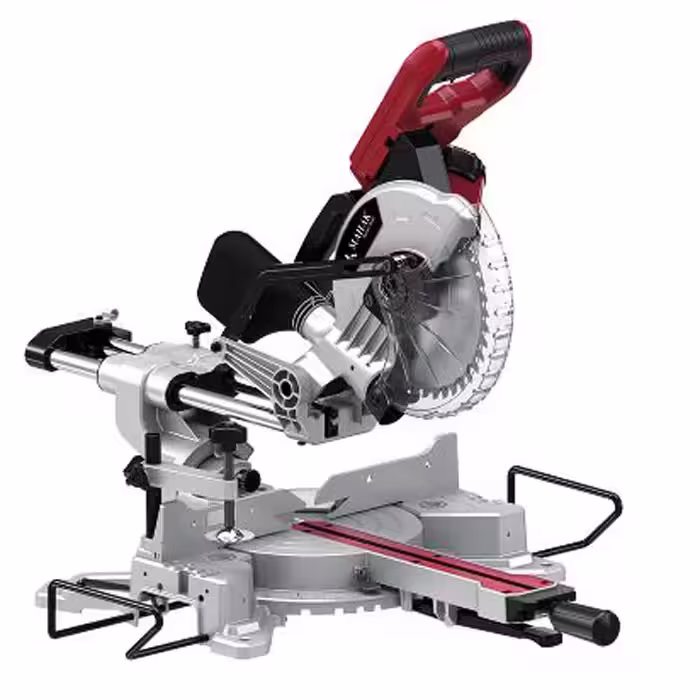 اره فارسی بر محک مدل MS-210/300H اسلایدی دوبل ۱۵۰۰ وات لیزری ۲۱۰ میلیمتر