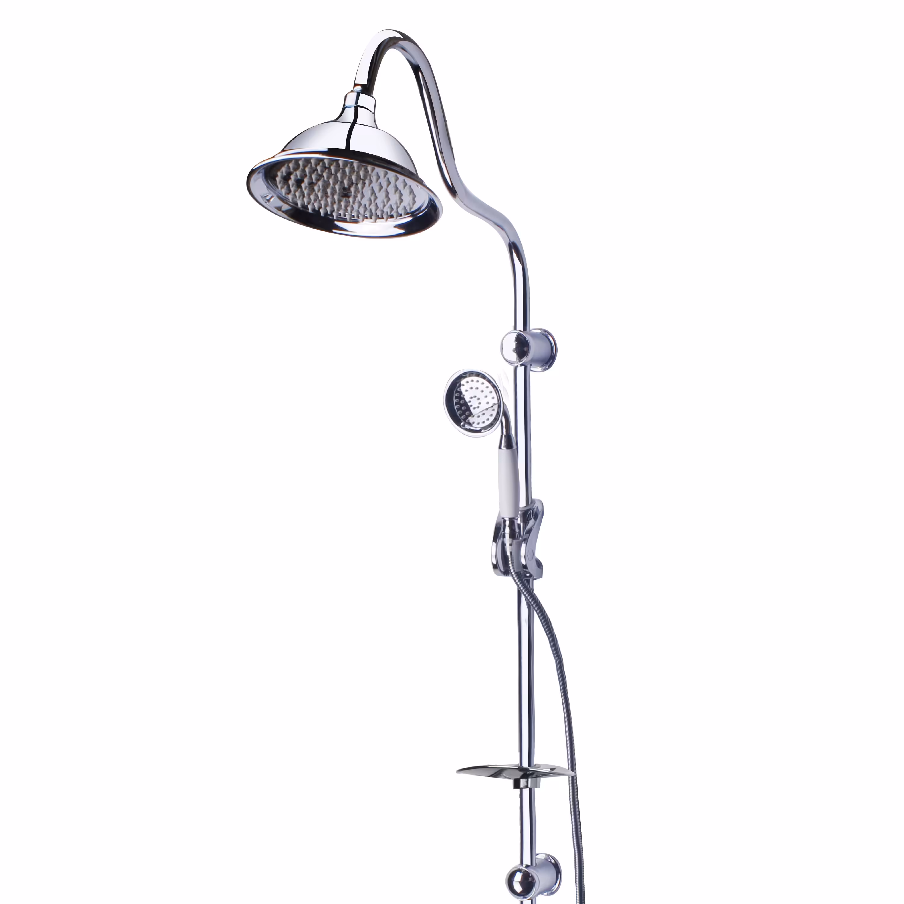 علم دوش دوکاره یونیورست لوله کوهانی و سردوش شیپوری کروم