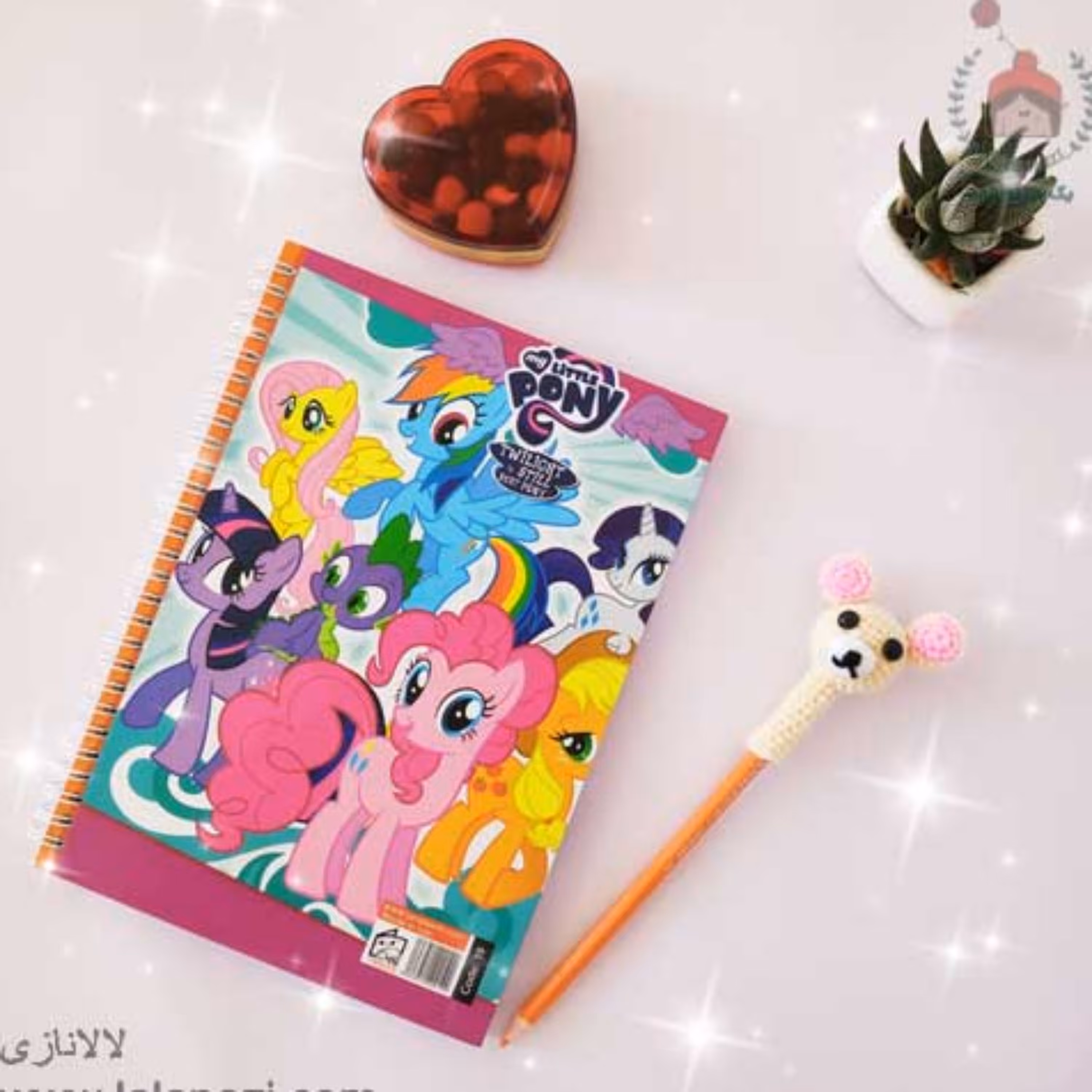 عروسک بافتنی سر مدادی طرح موش